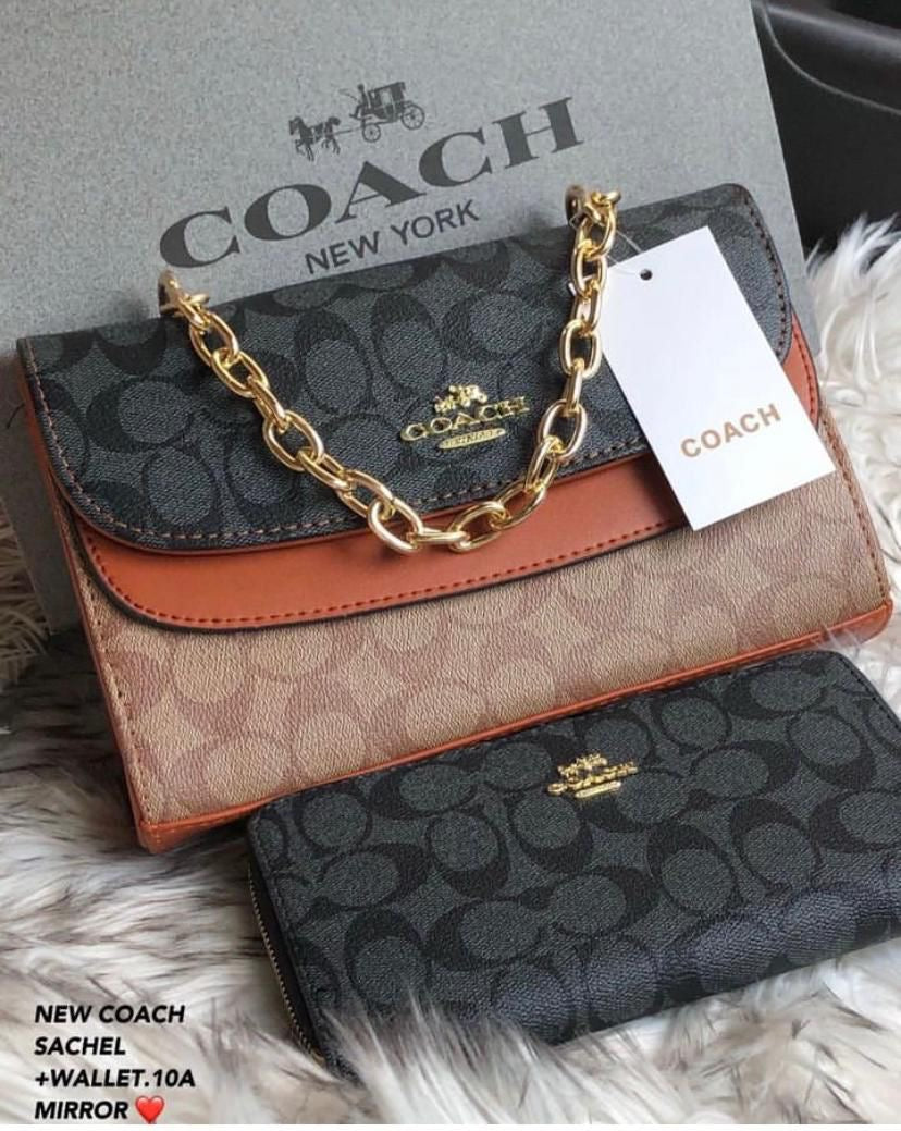 Coach Multi Colour Shoulder Bag Combo