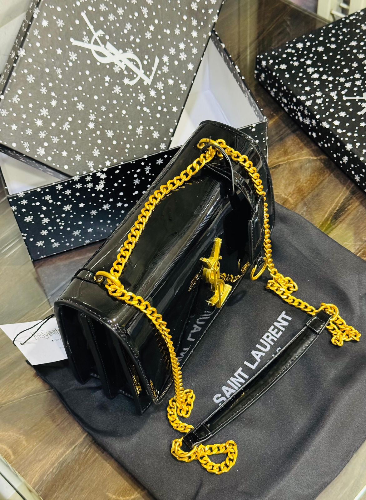 Ysl Sunset Patent Leather