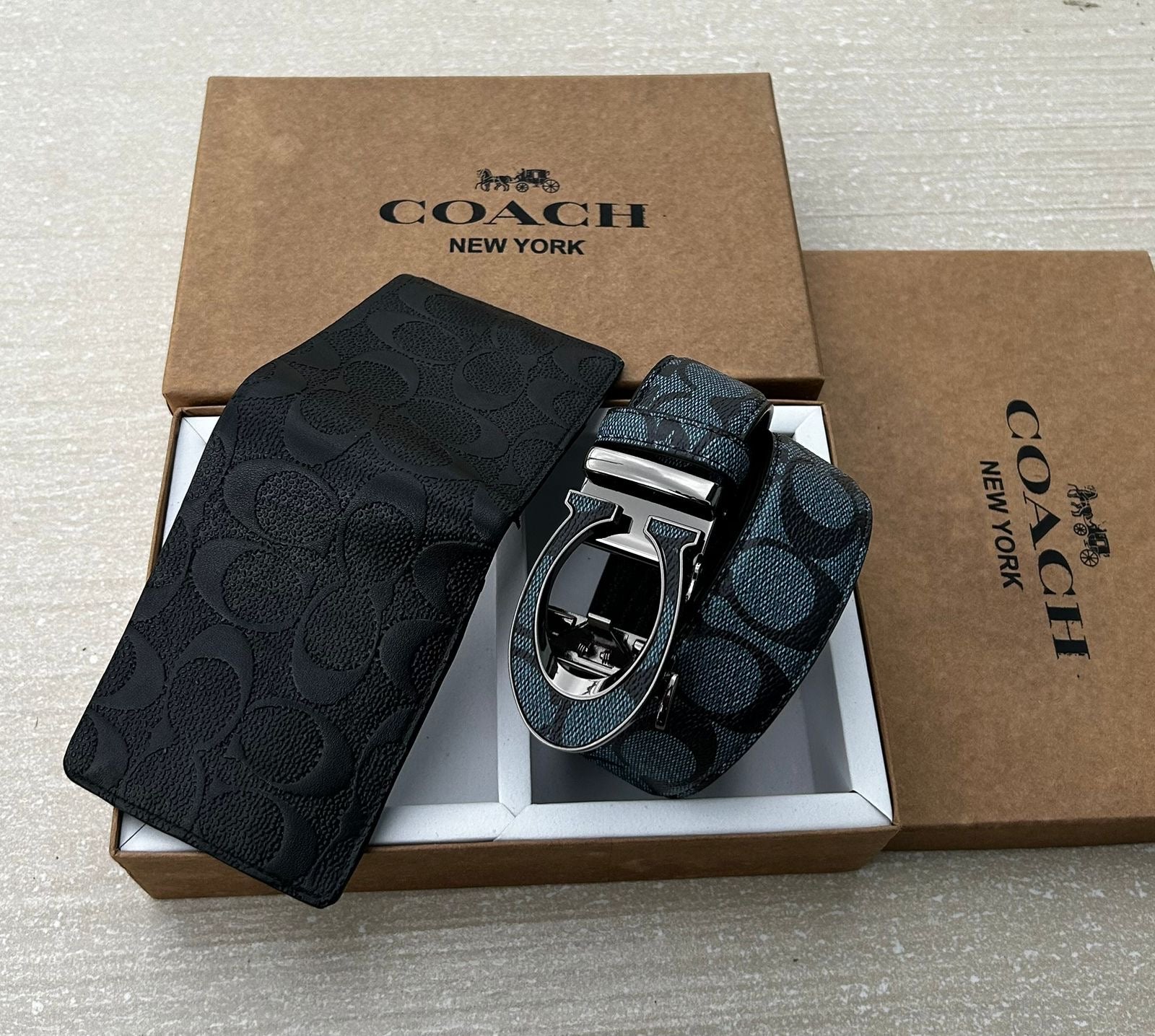 Coach Wallet & Belt Combo