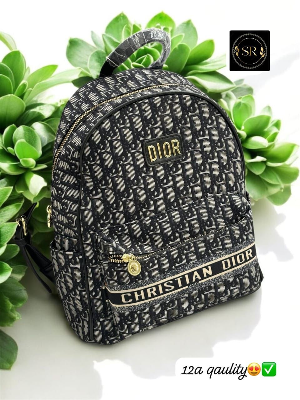 Christian Dior Canvas Backpack