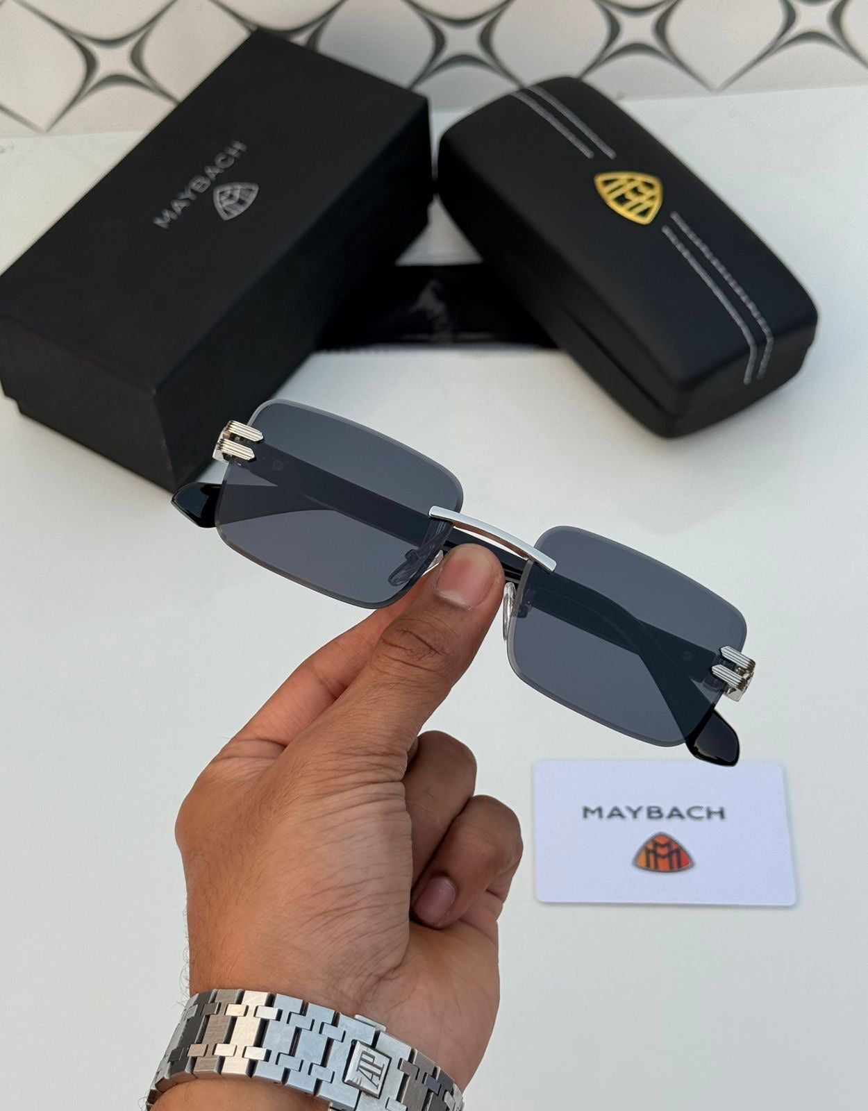 Maybach Unisex Sunglasses