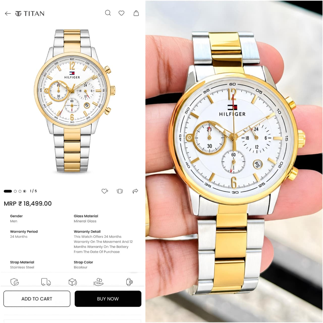 Tommy Hilfiger Evan Chronograph