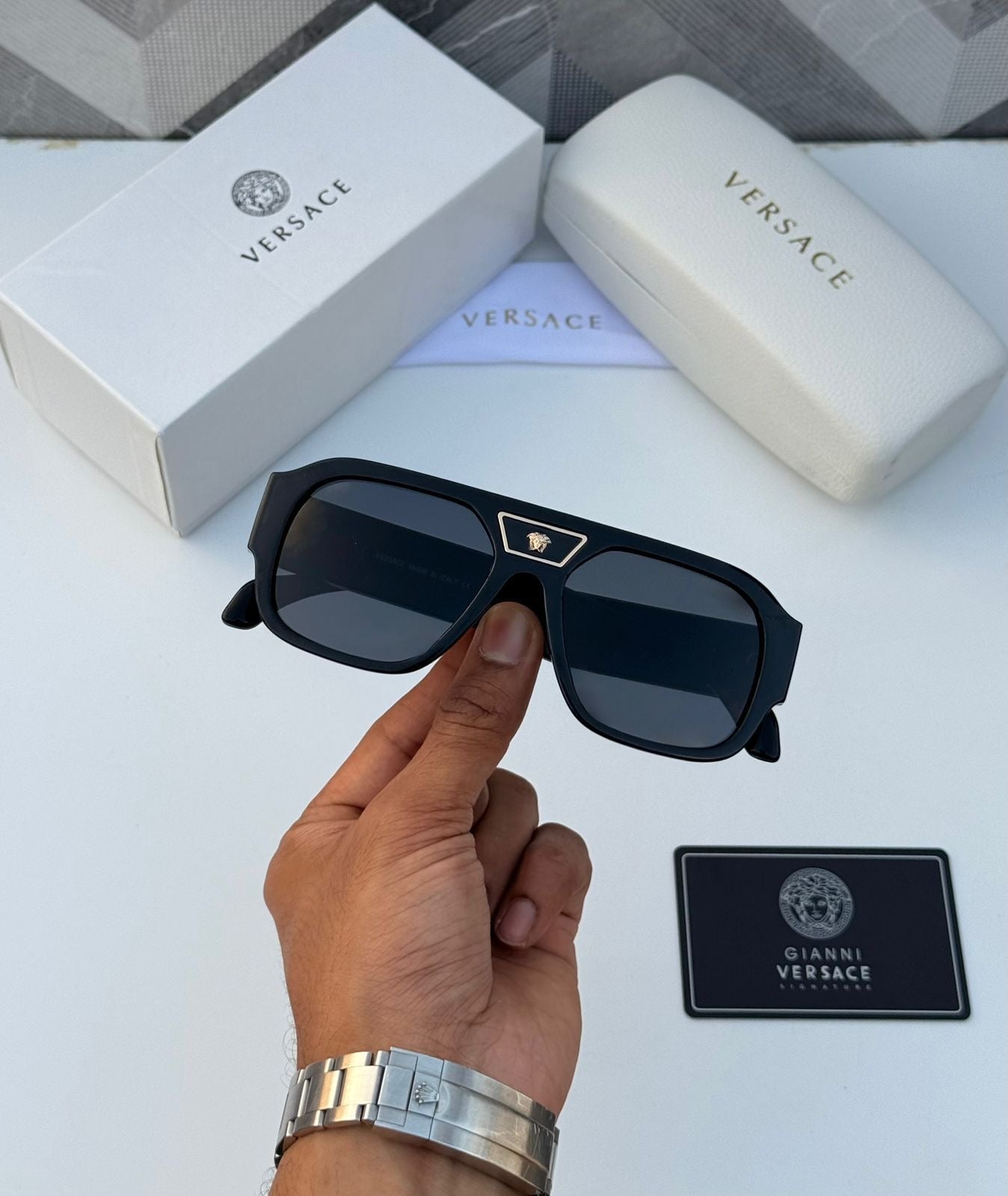 Versace Unisex Sunglasses