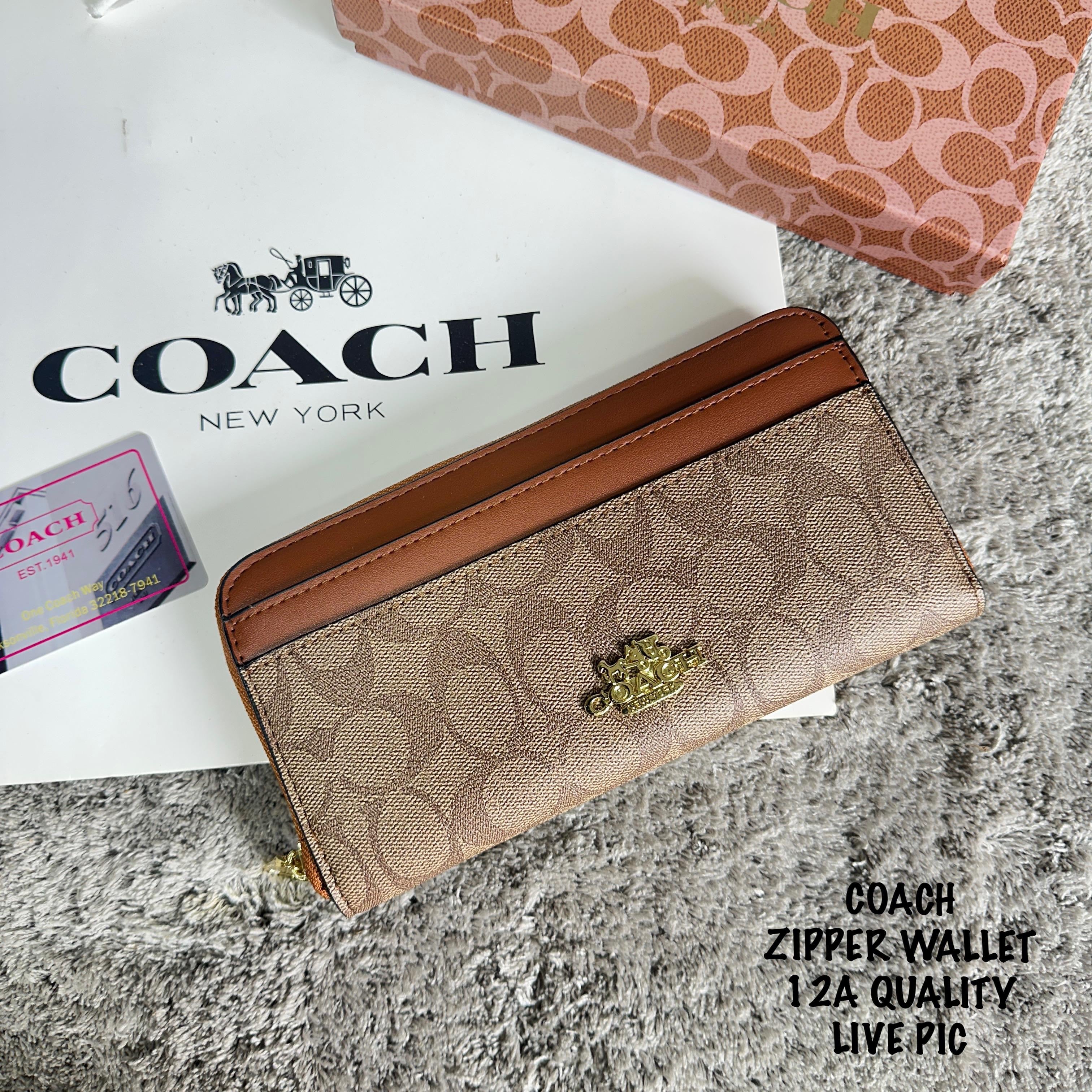 Coach Zipper Wallet