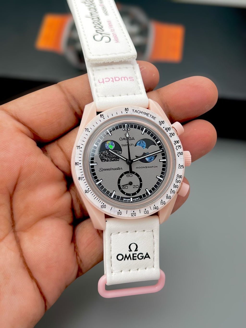 Omega Swatch Speedmaster Moonswatch - Mission to the EarthPhase