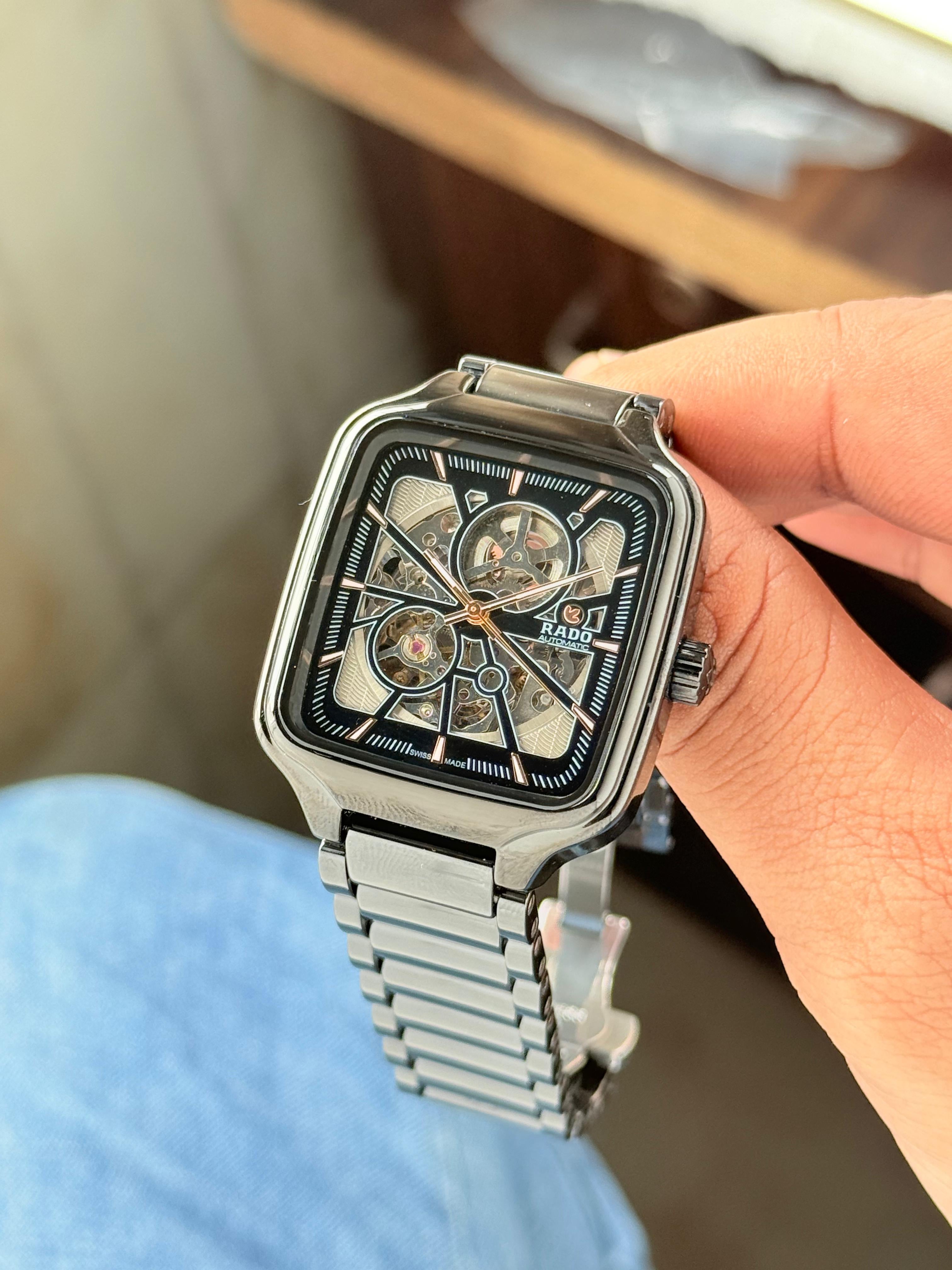 Rado True Square Automatic Open Heart Collection