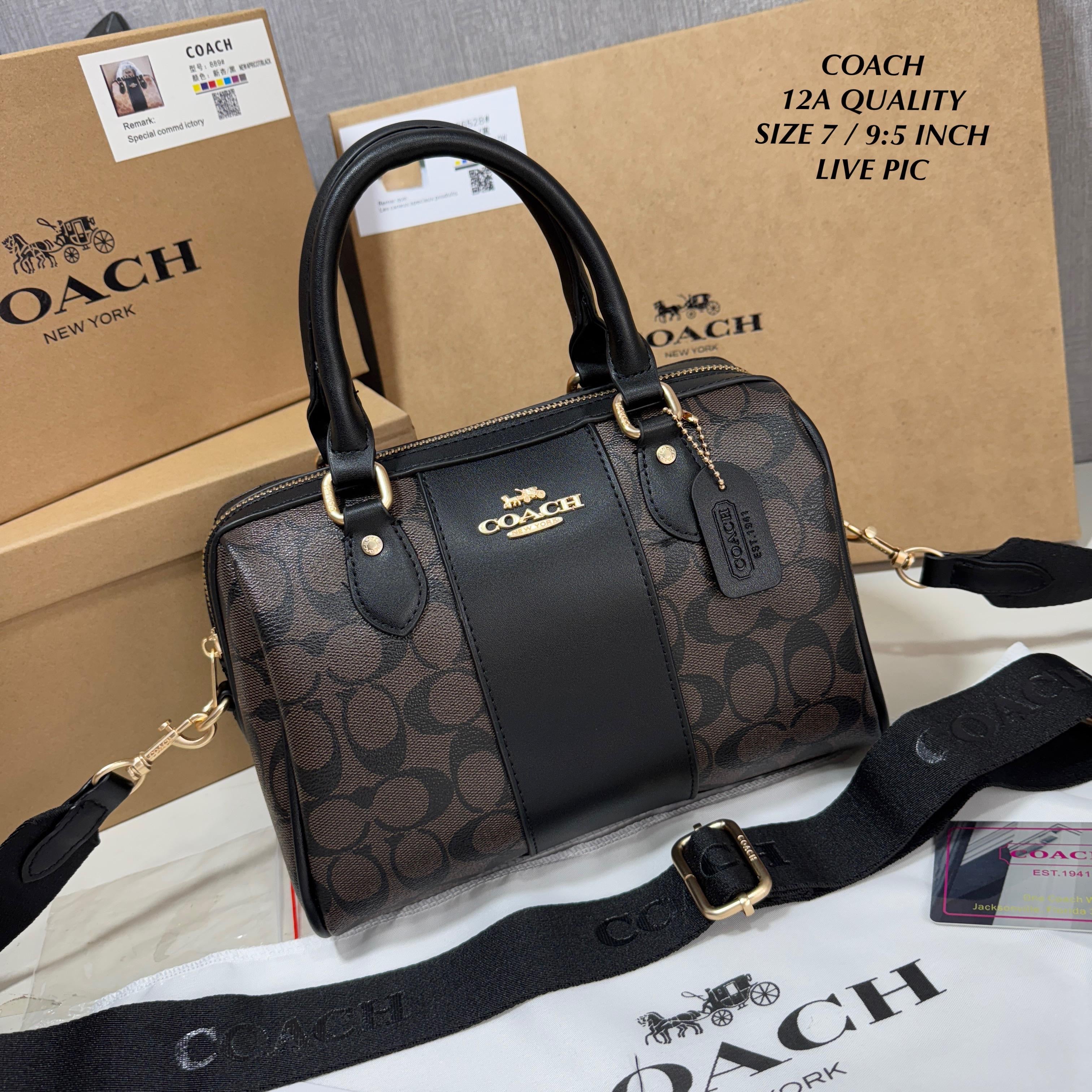 Coach Speedy Crossbody Satchel Bag