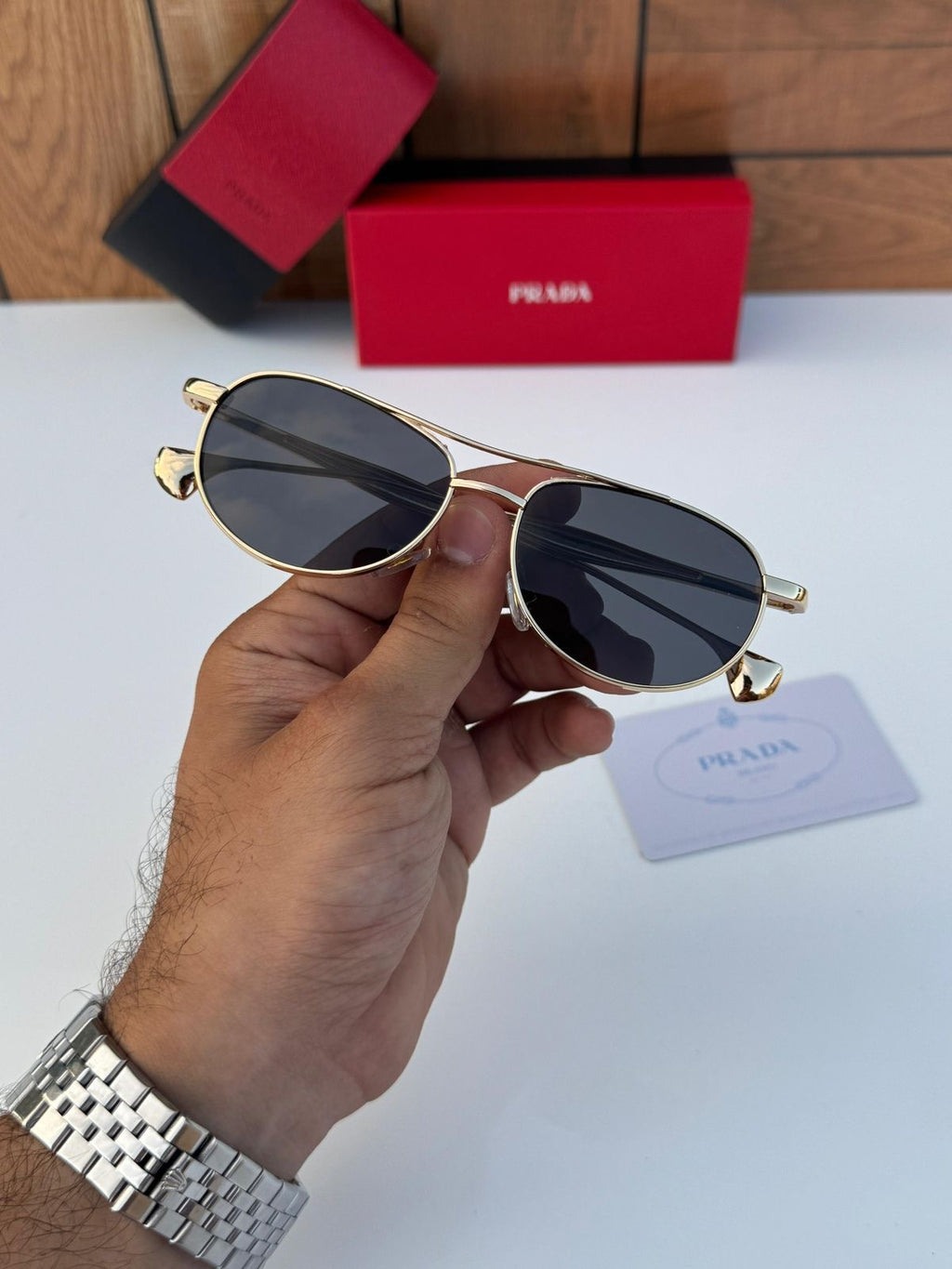 Prada Unisex Sunglasses