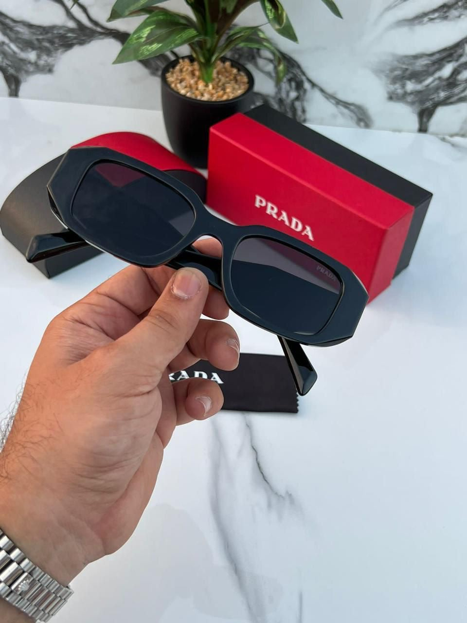 Prada Milano Unisex Sunglasses