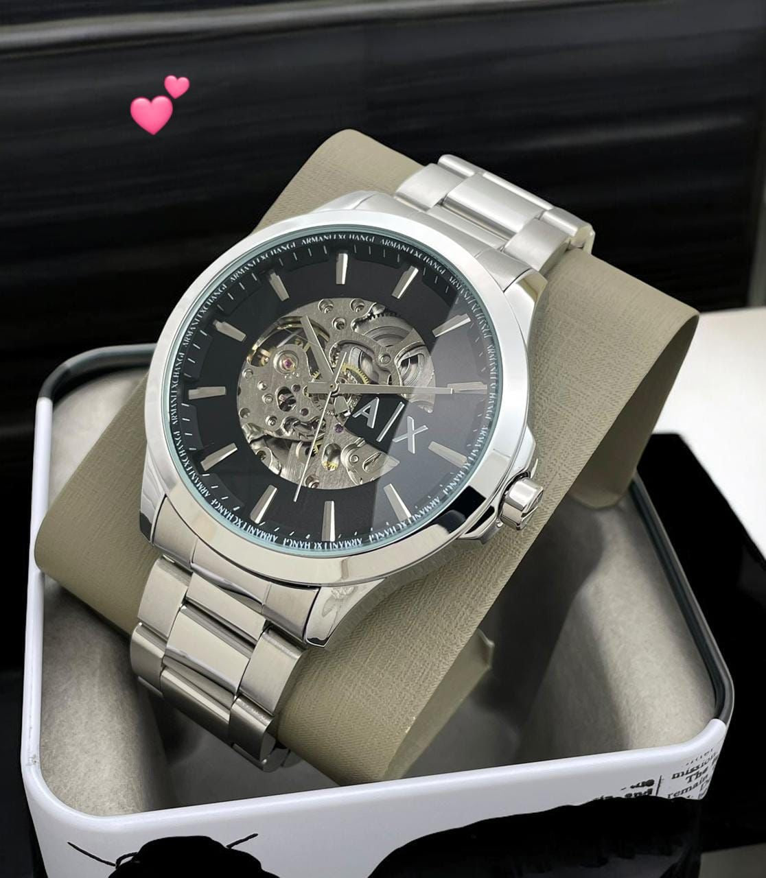 Armani Exchange Skeleton Dial Edition