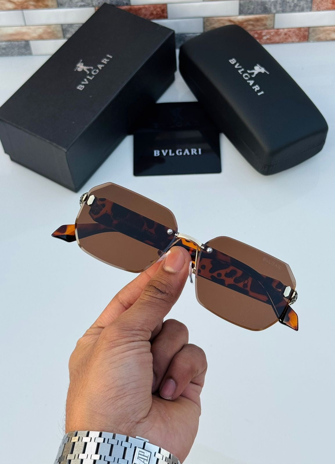 Bvlgari Unisex Sunglasses