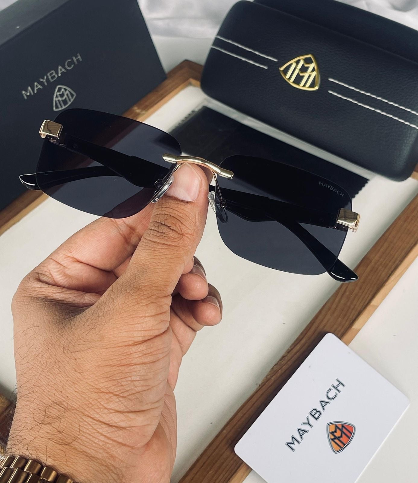 Maybach Unisex Sunglasses