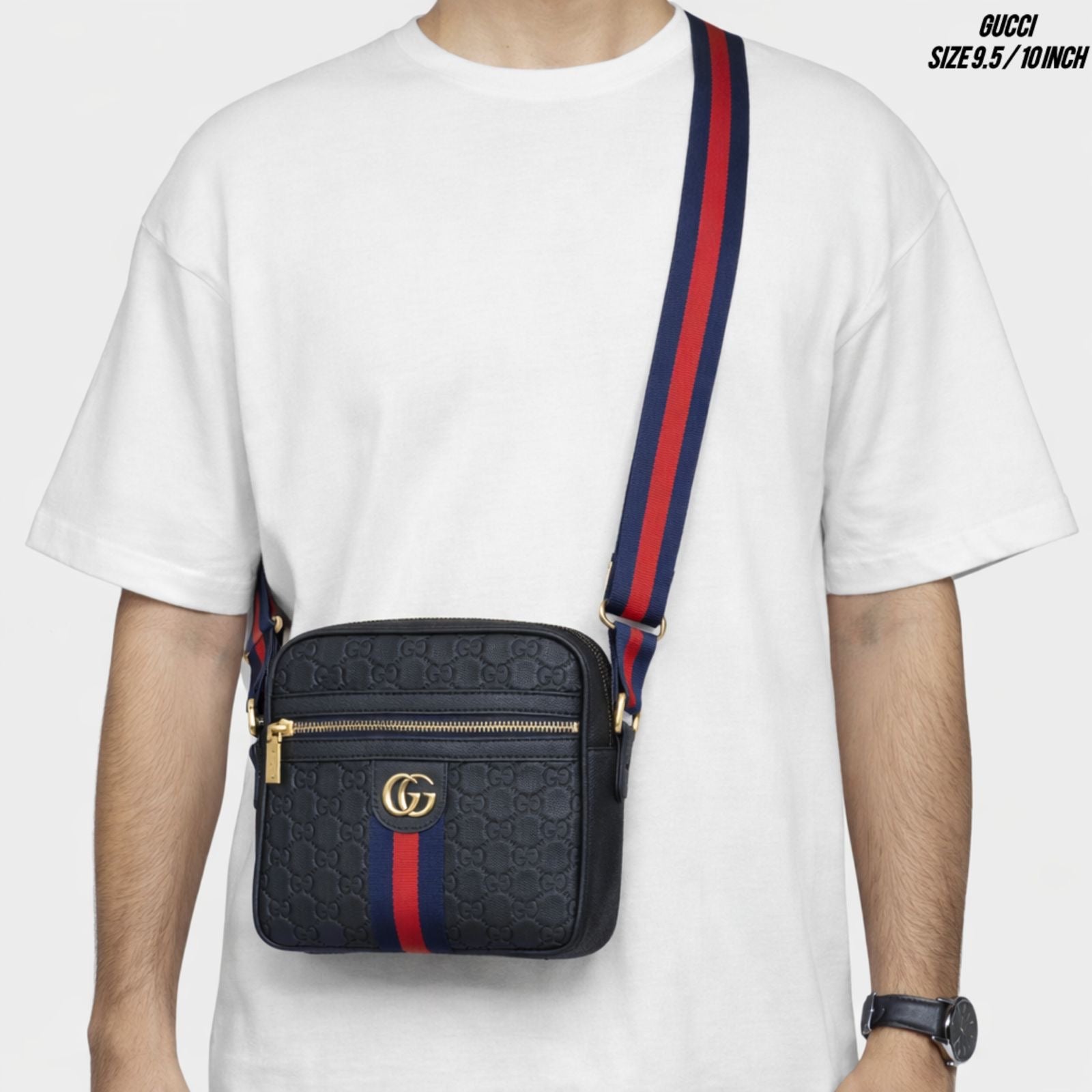 Gucci GG Supreme Ophidia Sling Bag
