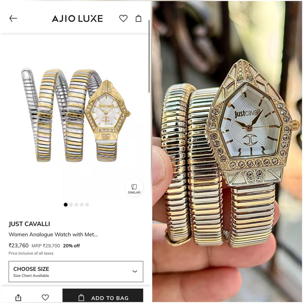 Just Cavalli Serpentine