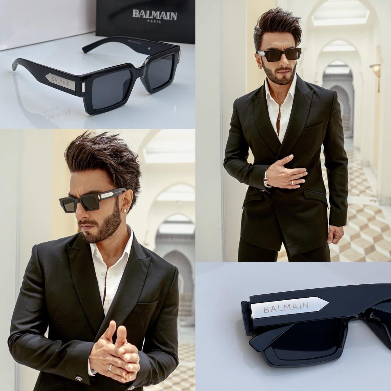 Balmain Unisex Sunglasses