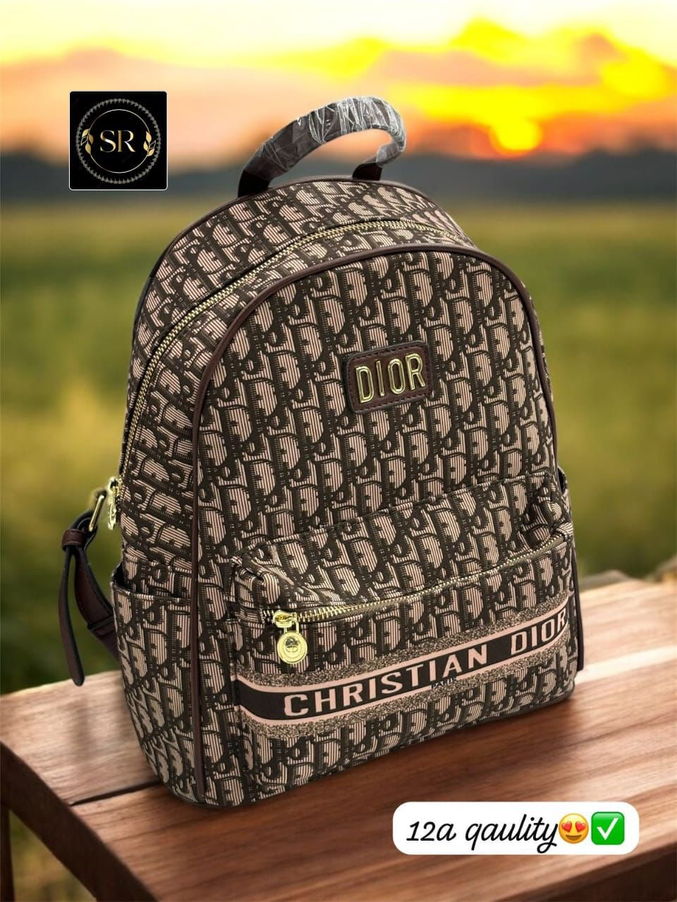 Christian Dior Canvas Backpack