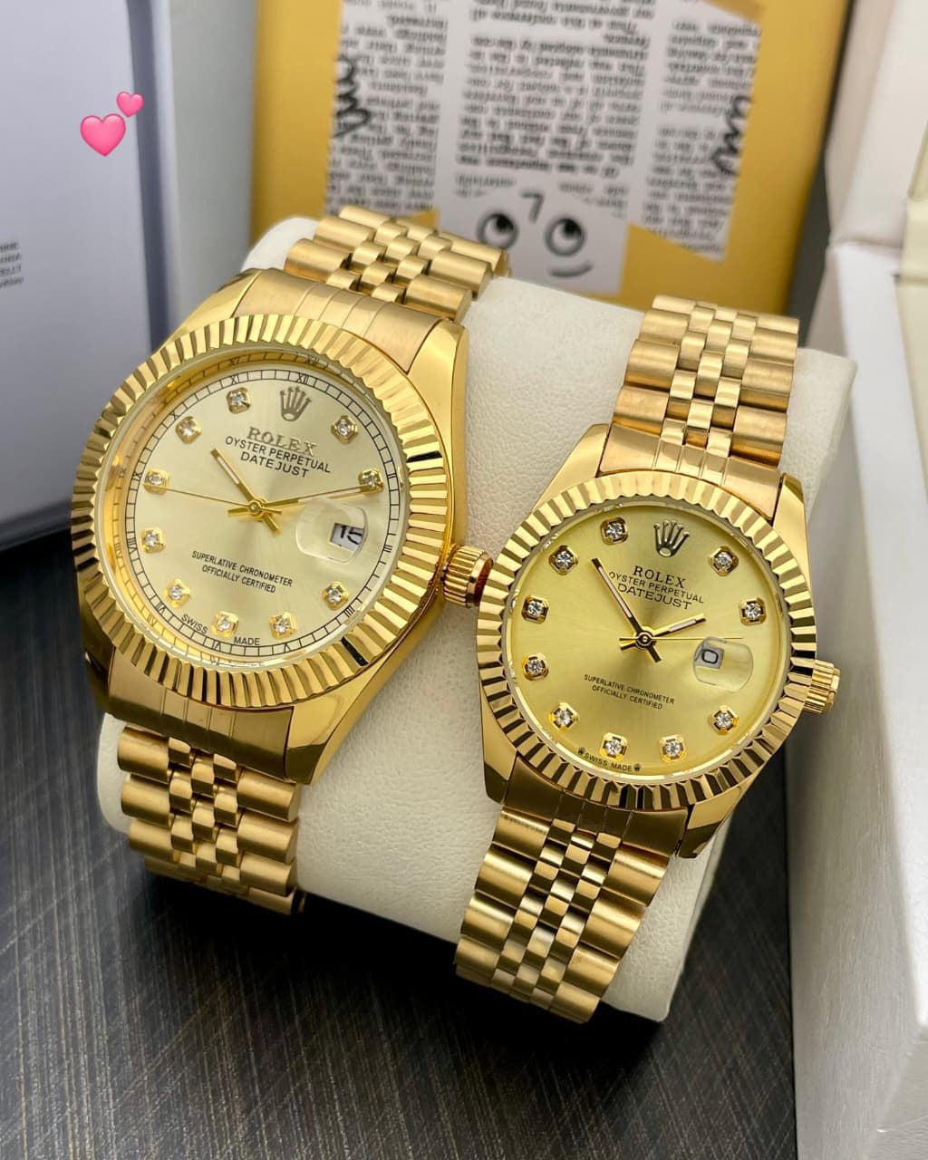 Rolex Datejust Couple Watch