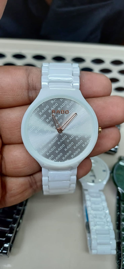 Rado true Round thinline White Ceramic