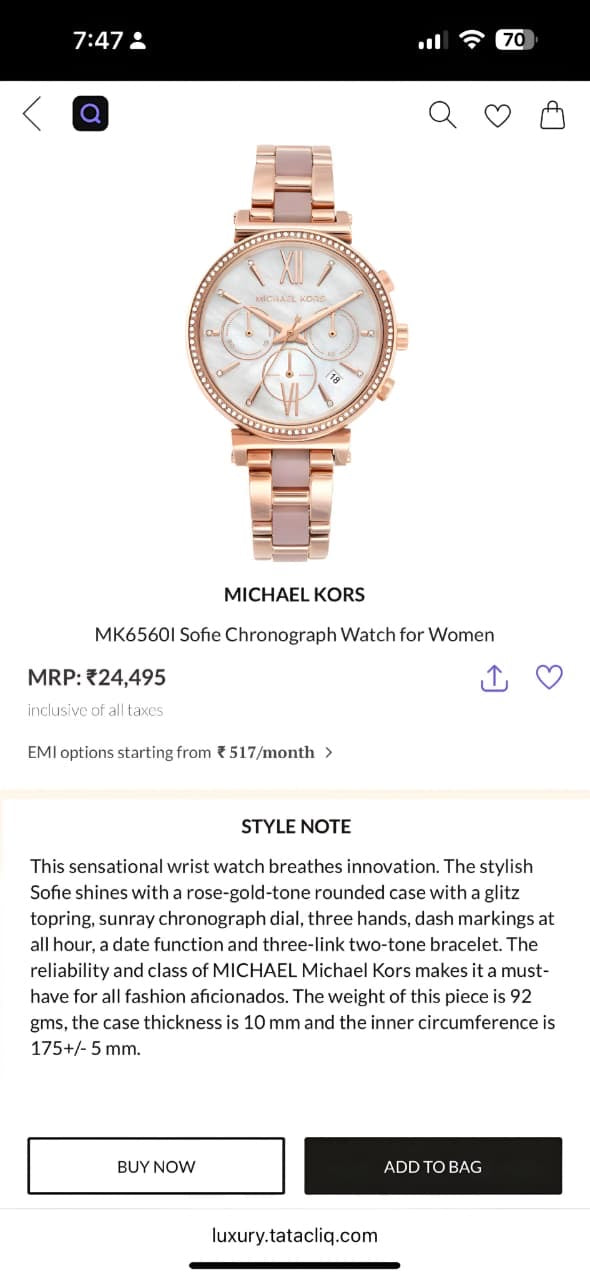 Michael Kors Sofie Collection