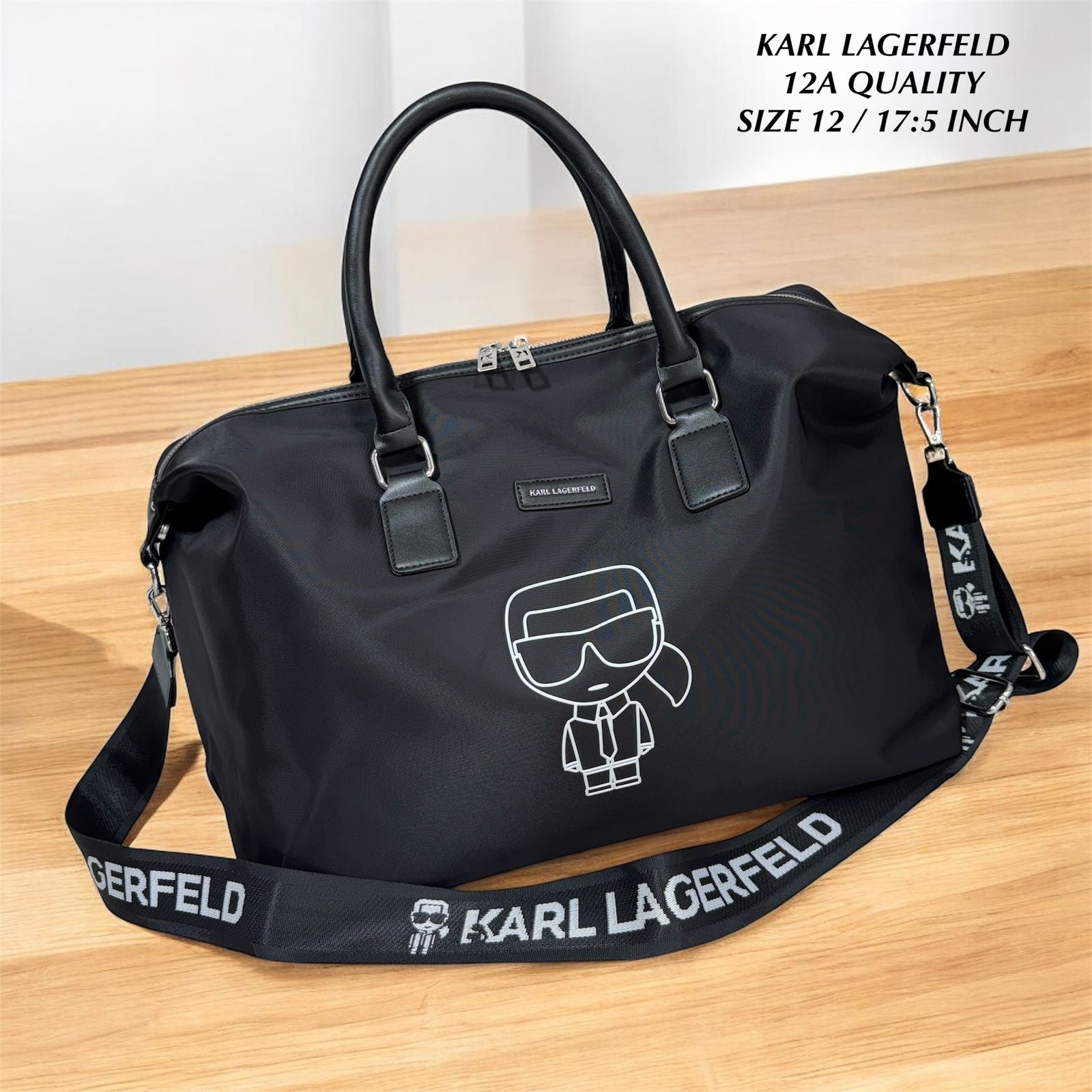 Karl Lagerfeld Unisex Duffel Bag