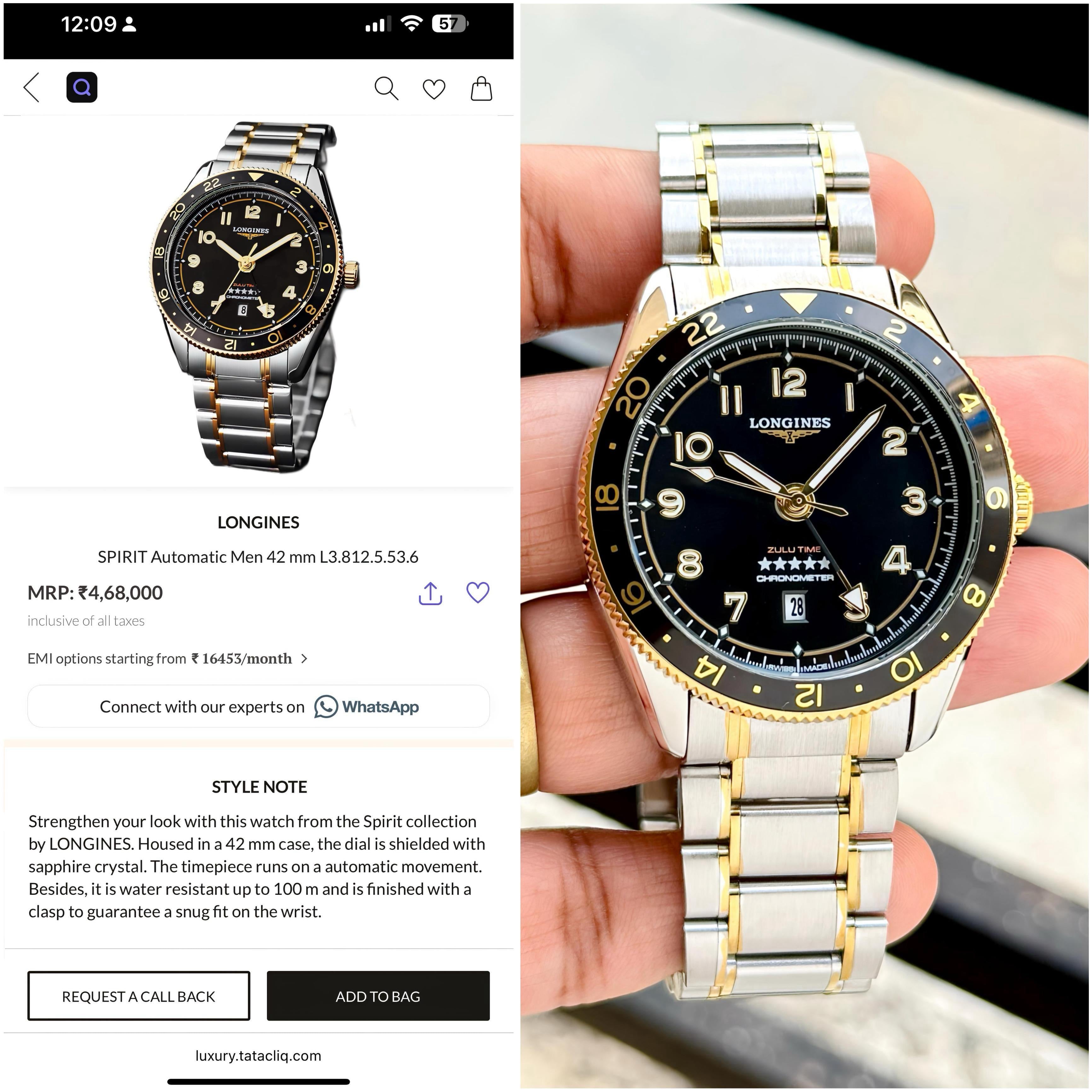 Longines Spirit Collection