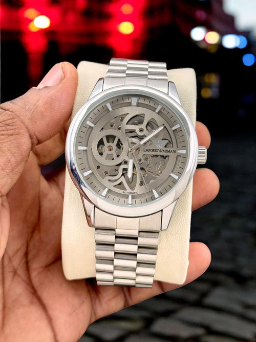 Armani Exchange Skeleton Automatic