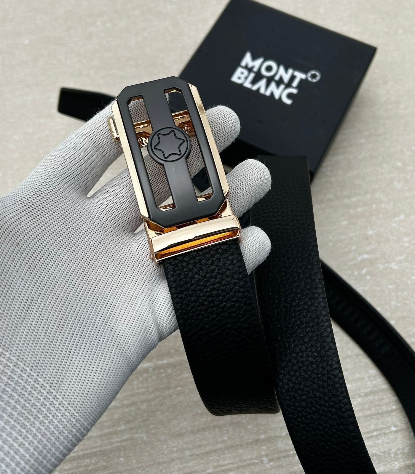 Mont Blanc Auto Lock Belt