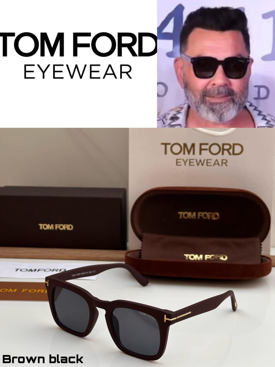 Tomford Unisex Sunglasses
