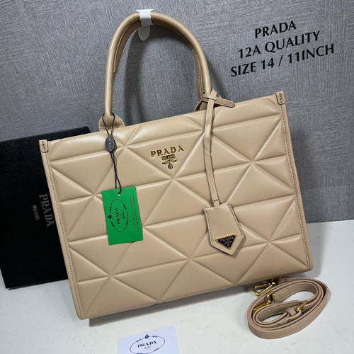 Prada Diamond Cut Tote Bag