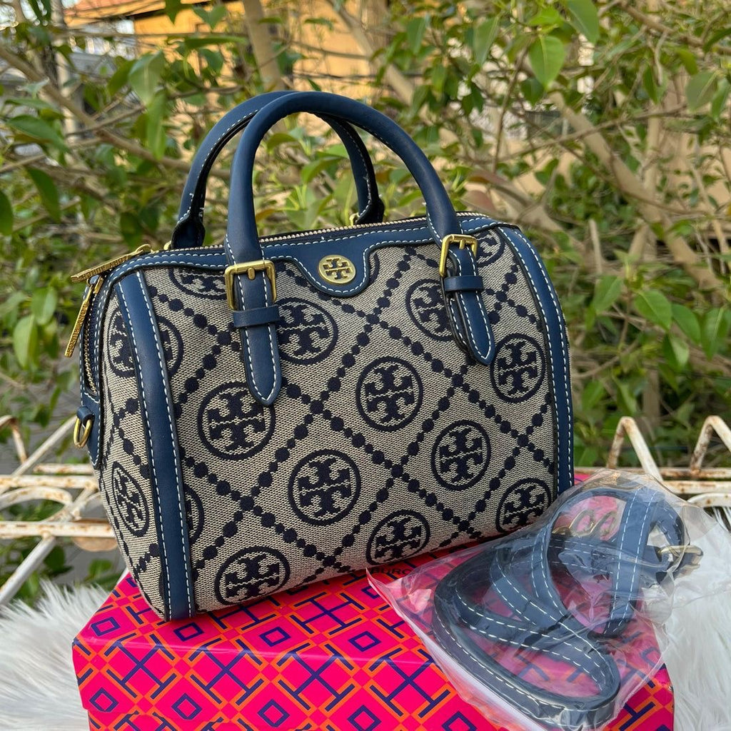 Tory Burch T Monogram Jacquard Speedy Bag