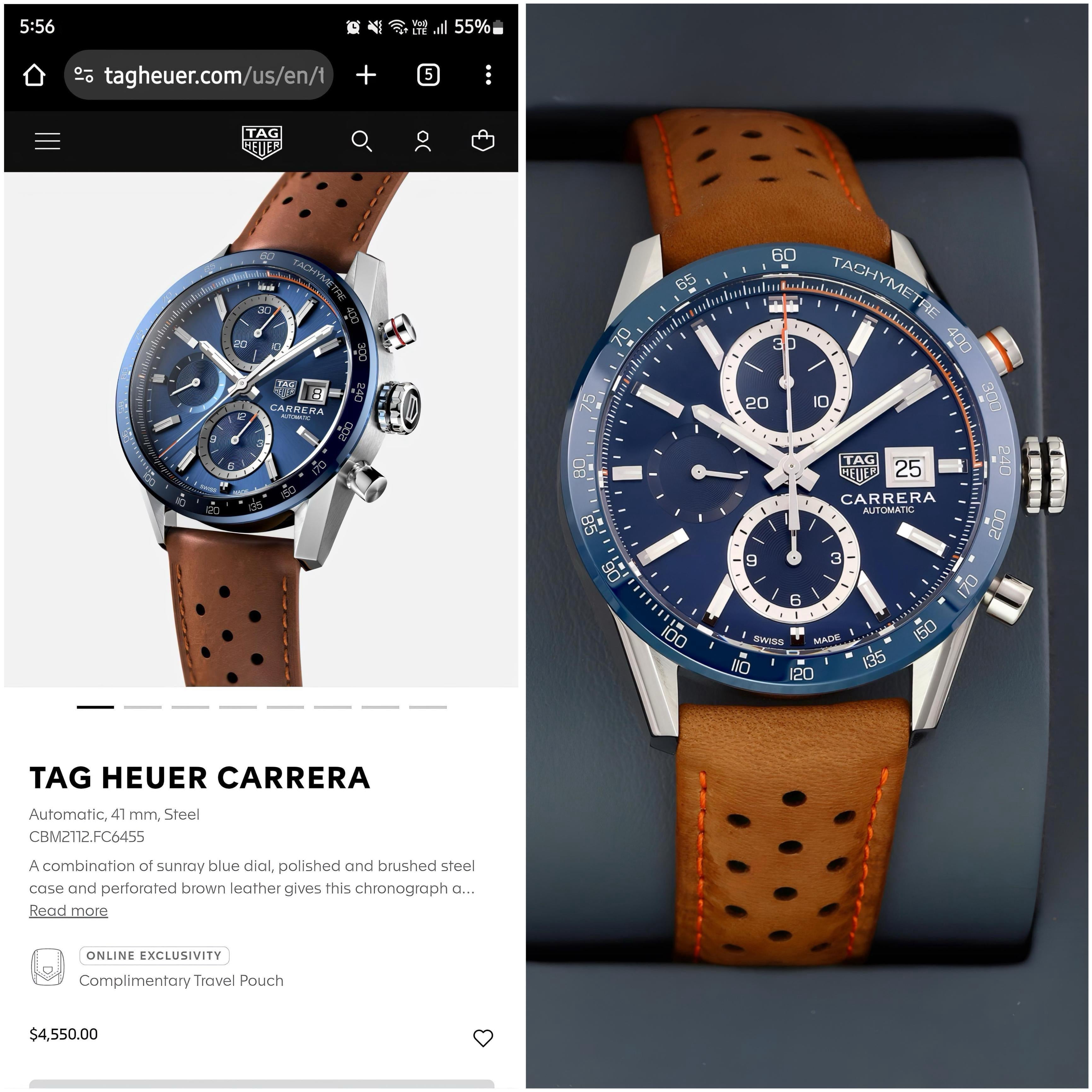 Tag Heuer Carrera Chronograph