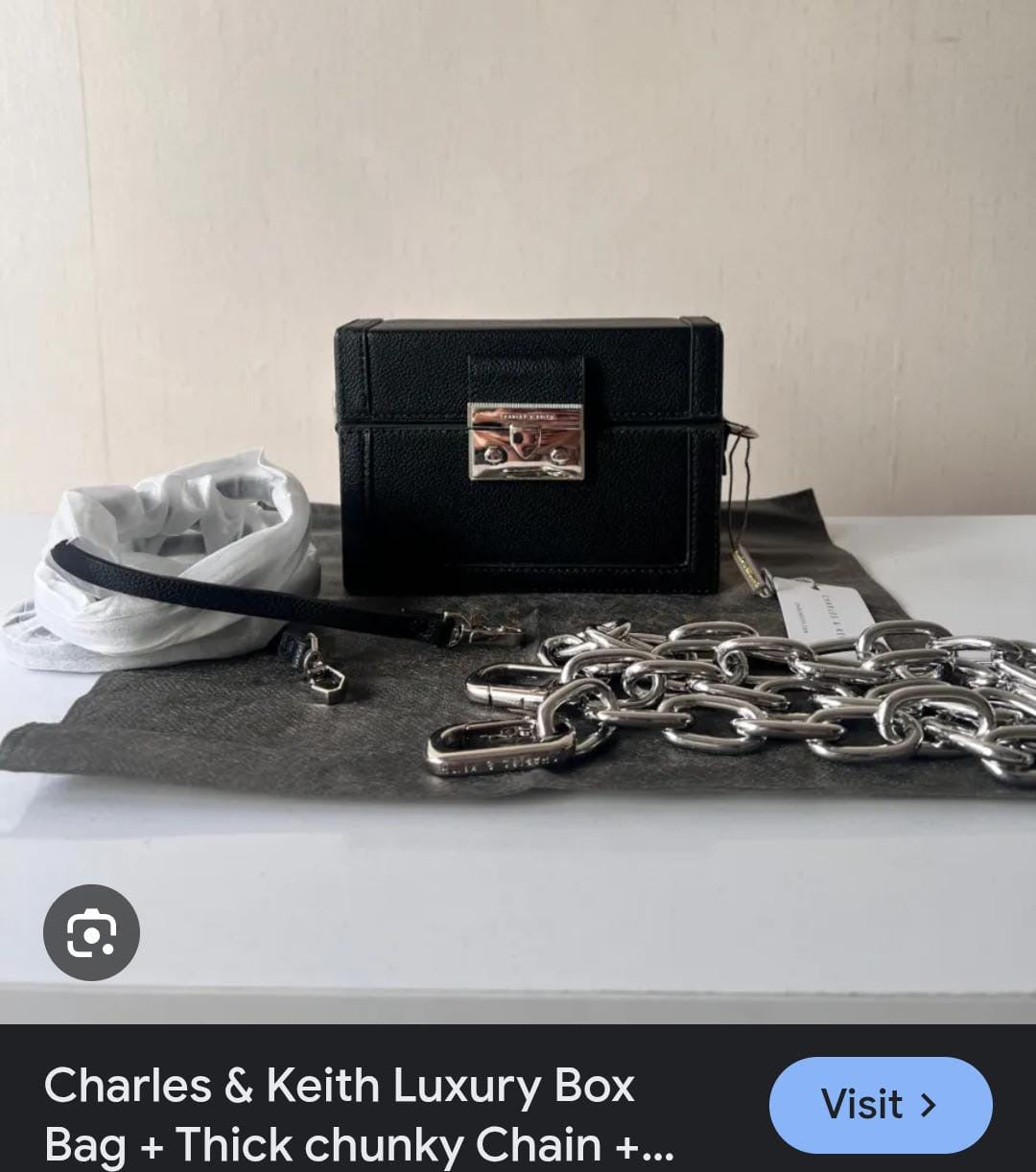 Charles & Keith Box Sling