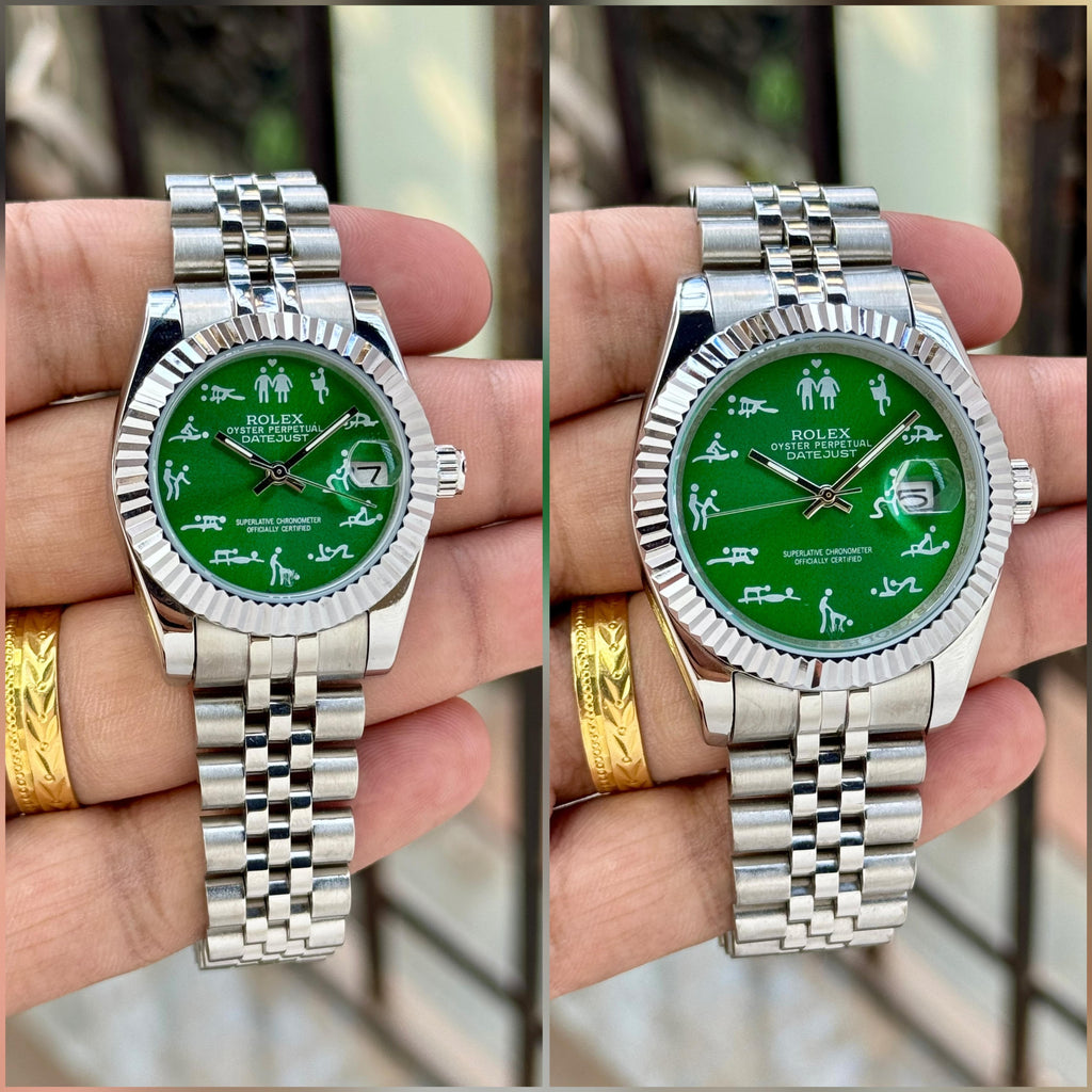 Rolex Tiffany Blue Couple Watch