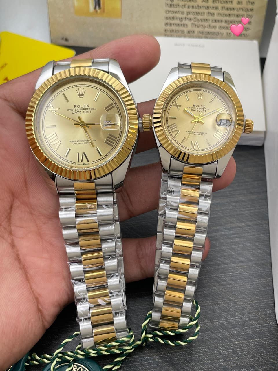 Rolex Datejust Couple Watch