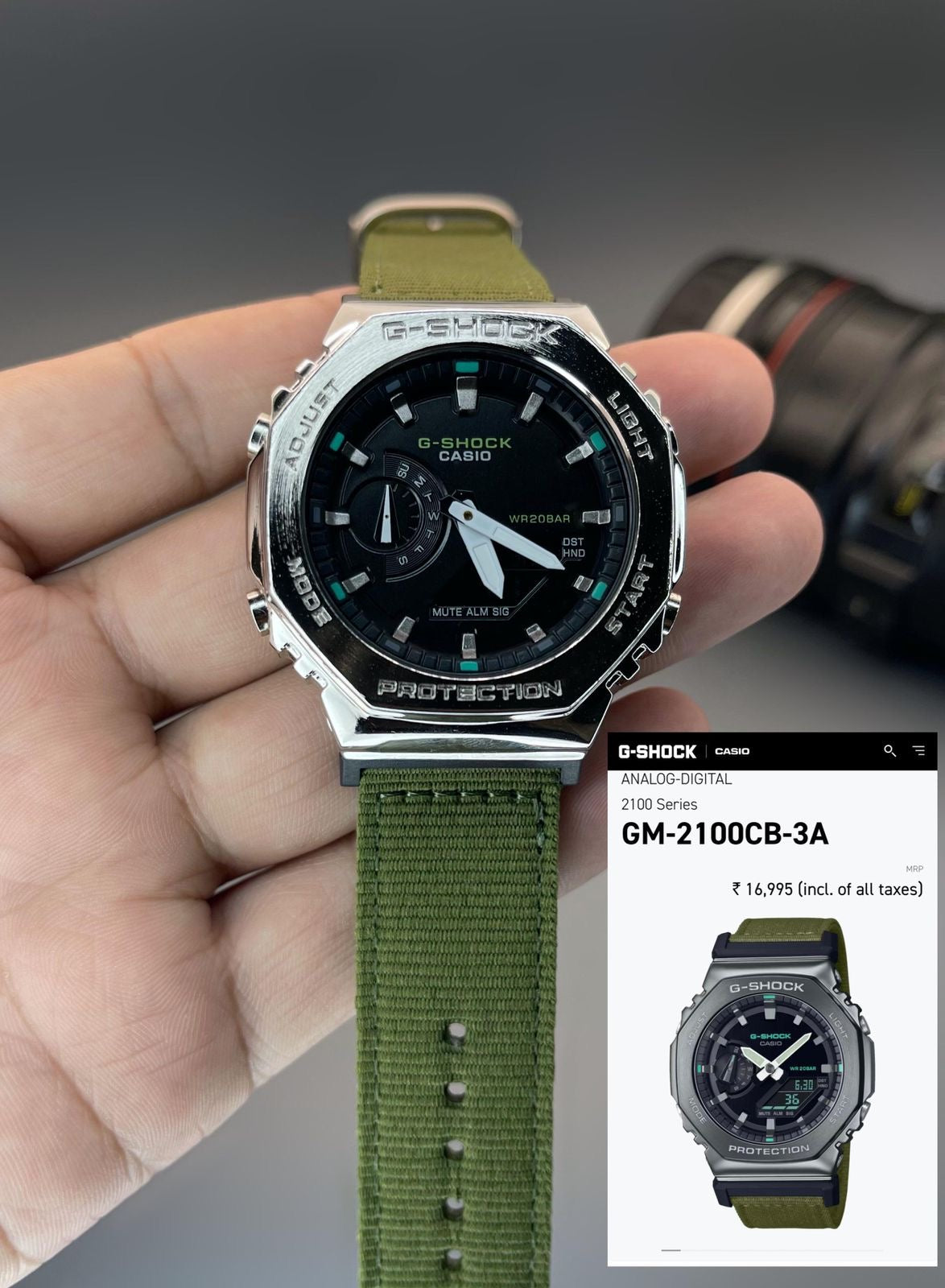 G-Shock Metal Clad GM-2100