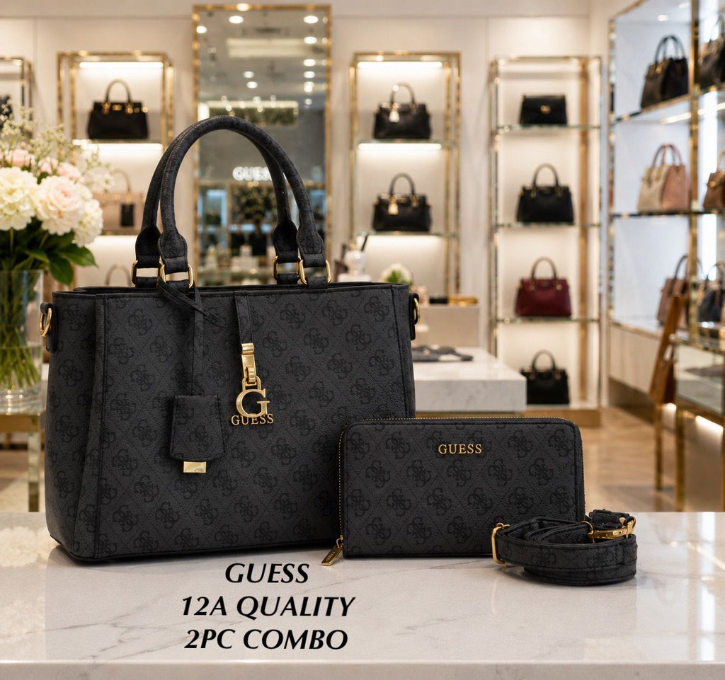 Guess G James Logo Satchel Bag