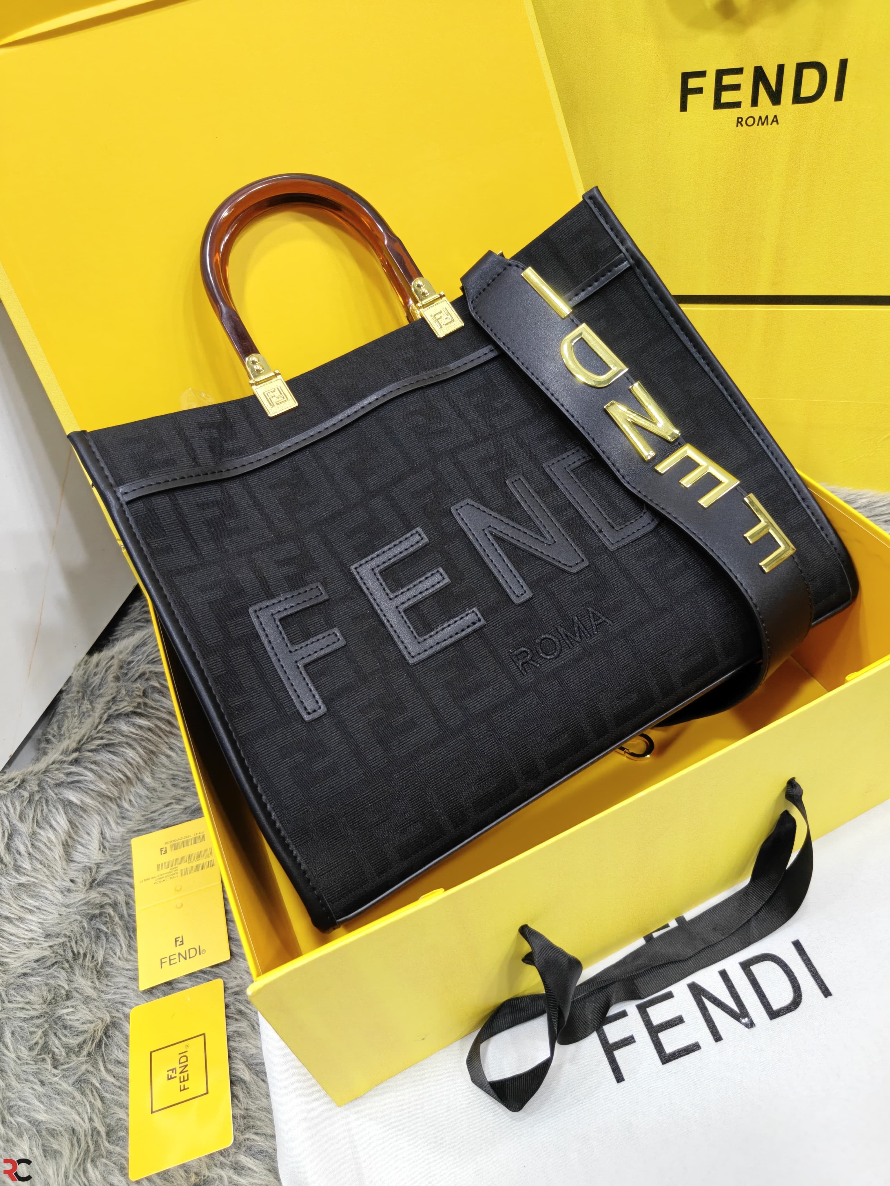Fendi Large Sunshine Tote Bag