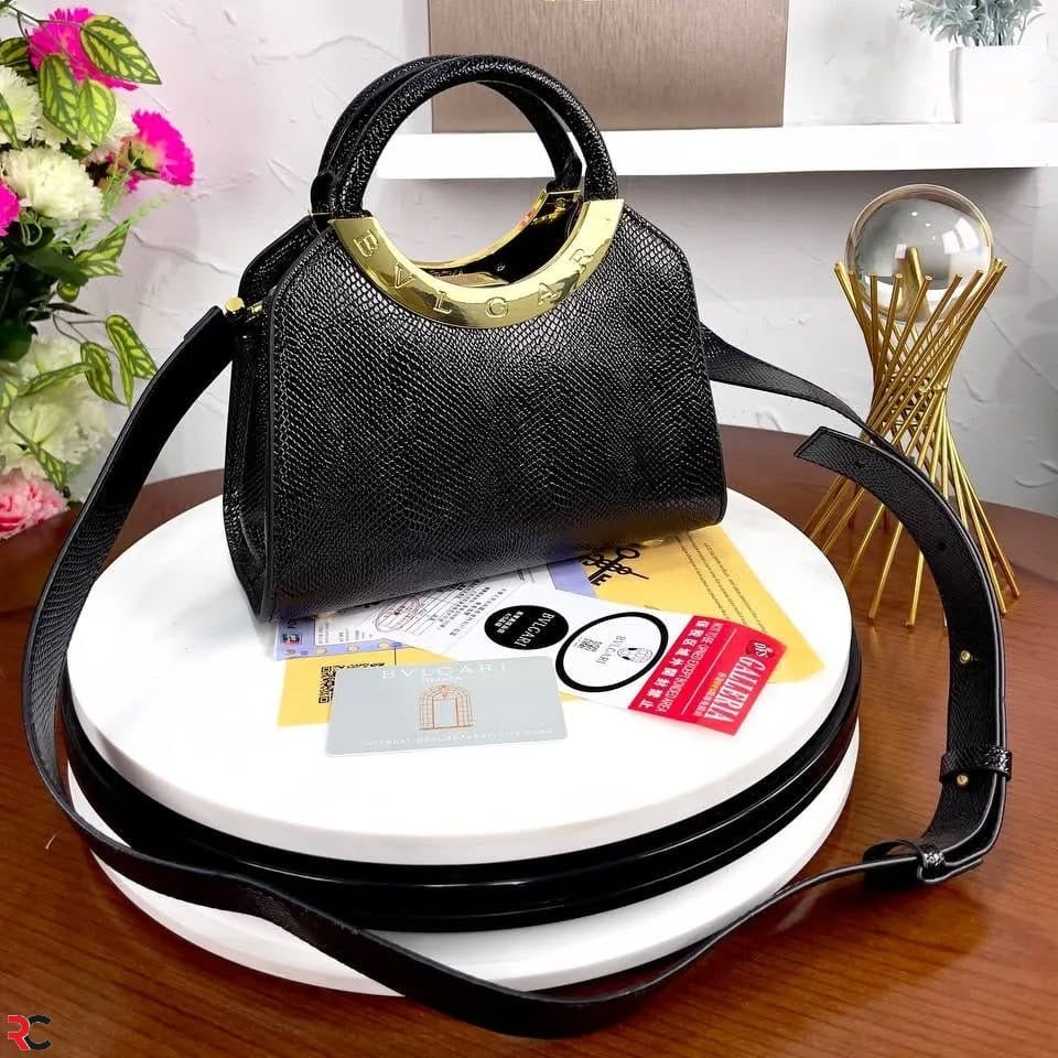 Bvlgari Roma Small Top Handle Bag