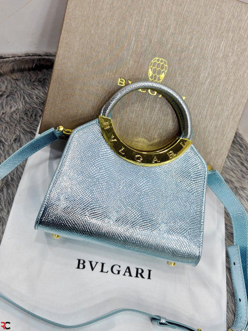 Bvlgari Roma Small Top Handle Bag