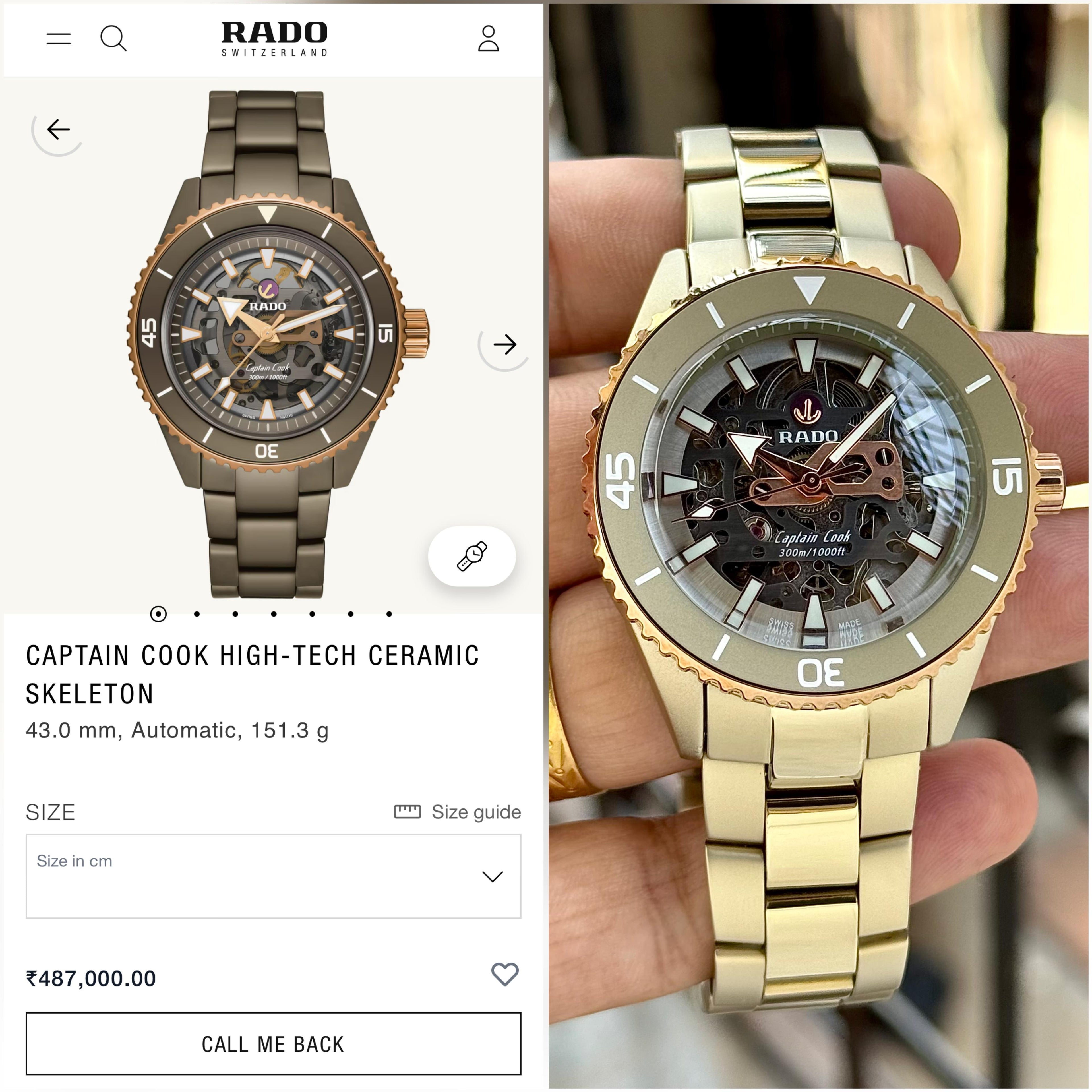 Rado Captain Cook Automatic