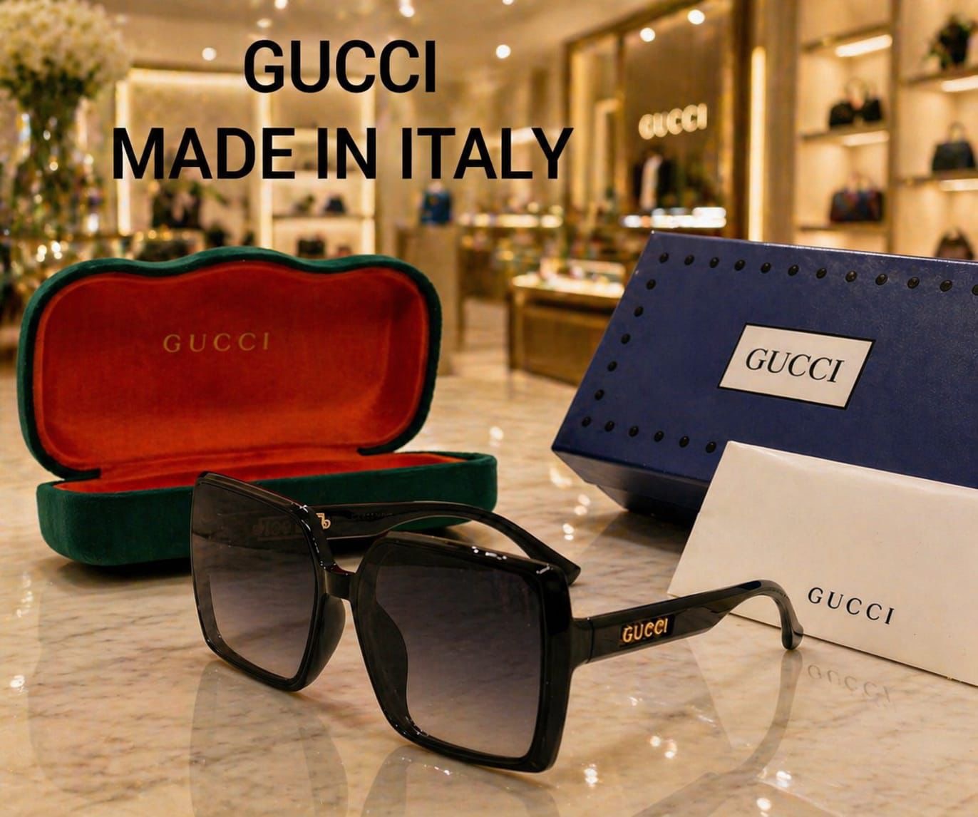 Gucci Unisex Sunglasses