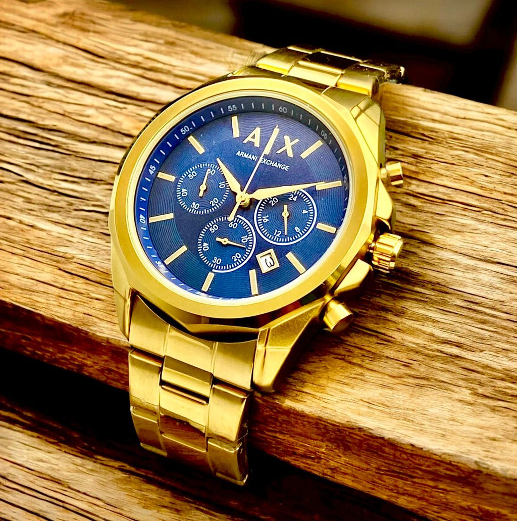 Armani Exchange Black Chronograph Edition