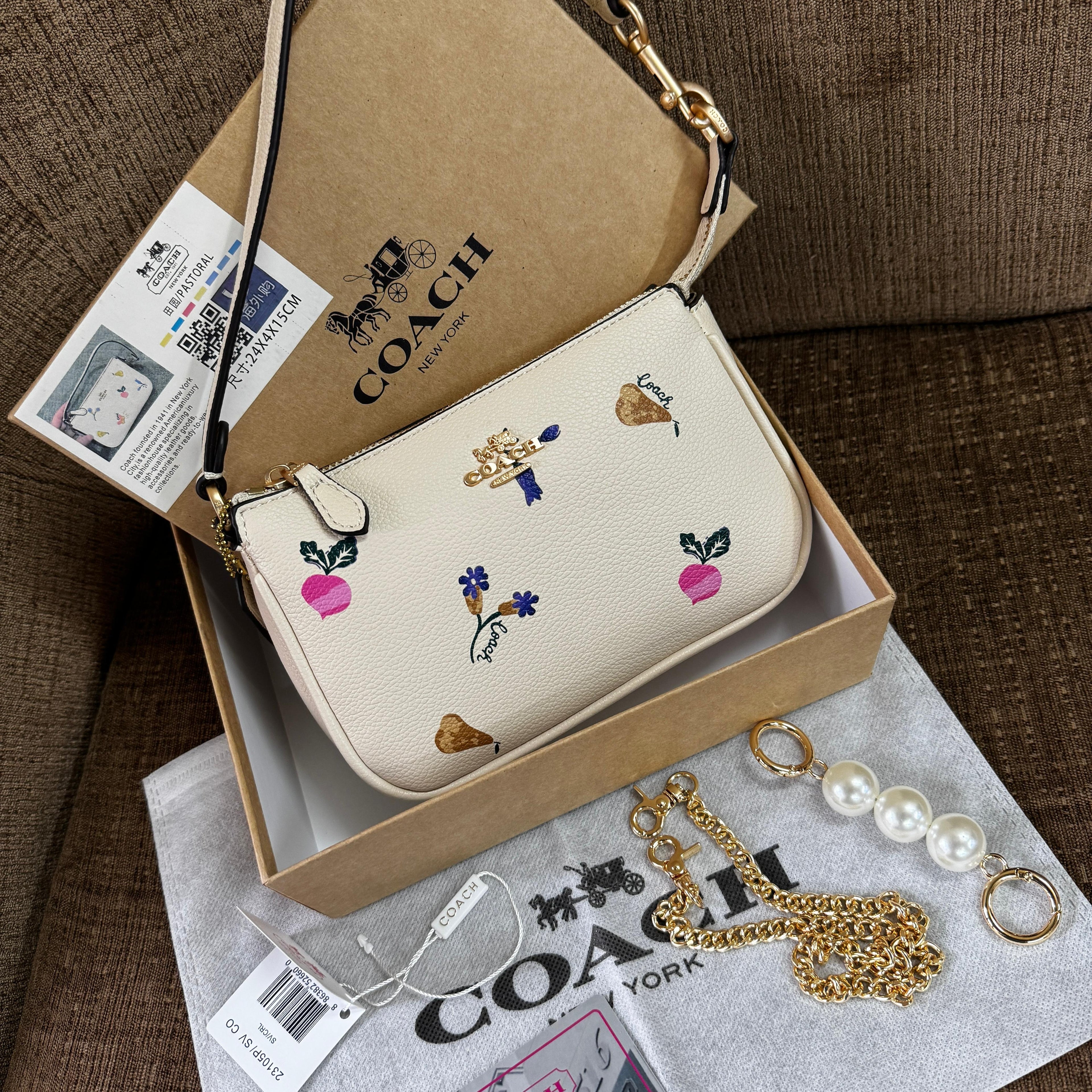 Coach Nolita Daisy Applique Bag