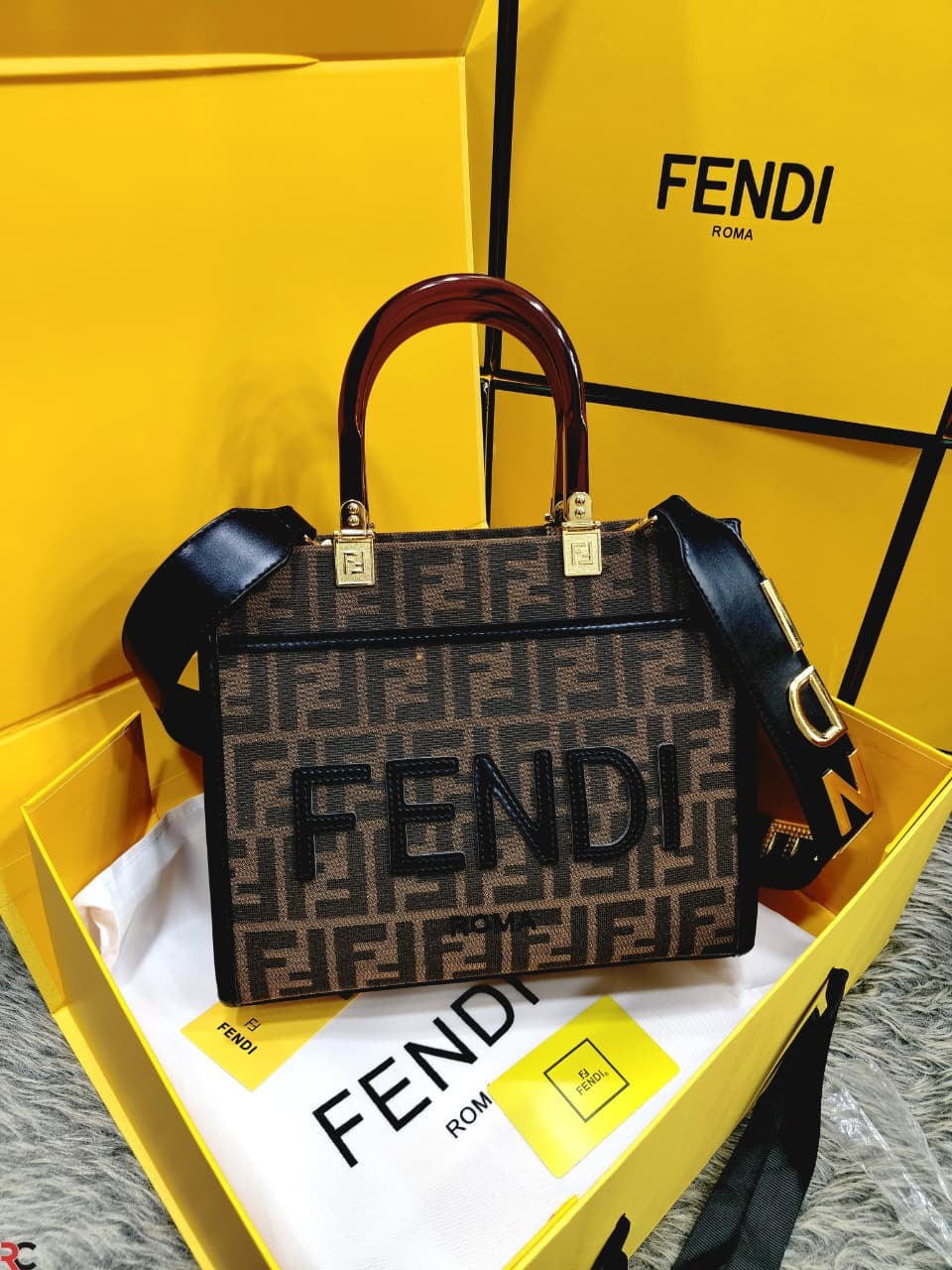 Fendi Small Sunshine Tote Bag