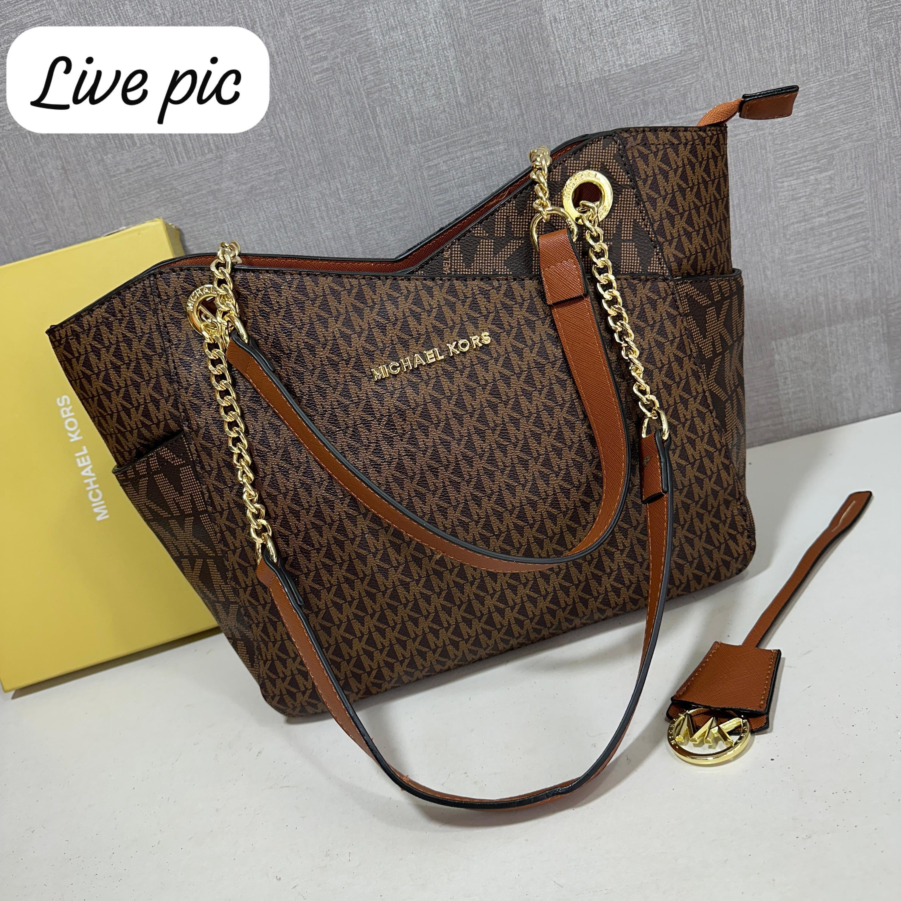 Michael Kors Jet Set Travel Large Chain Shoulder Bag