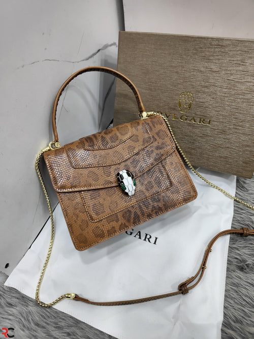 Bvlgari Serpenti Forever Medium Top Handle Bag