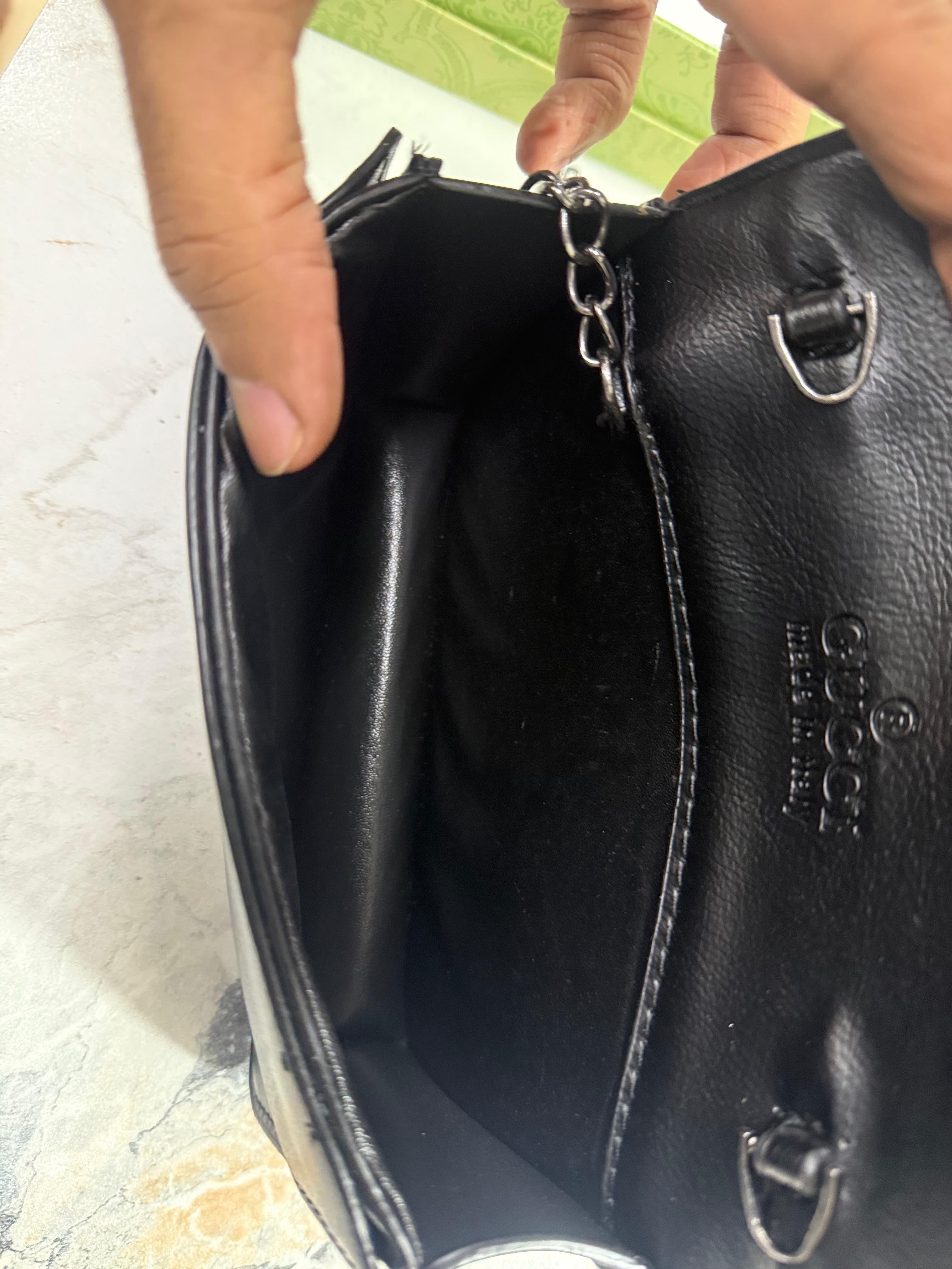 Gucci Mini Horse Shoe Sling Bag