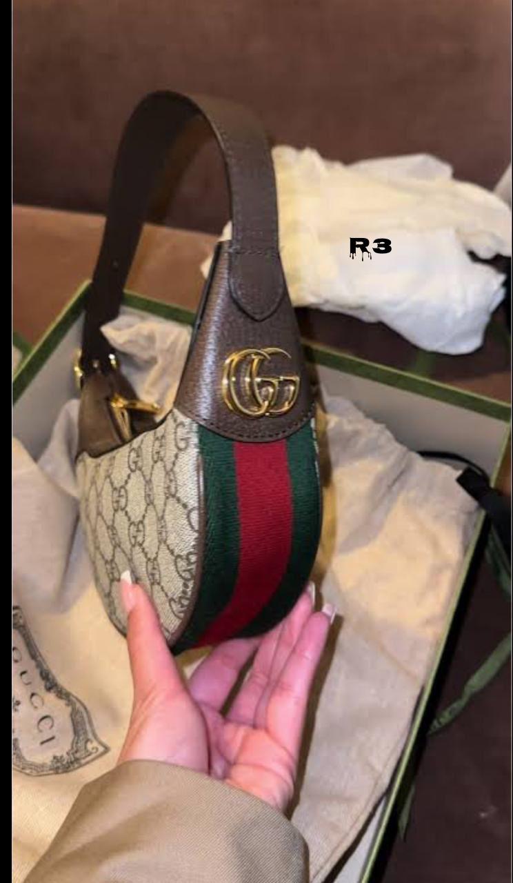 Gucci GG Ophidia Dome Half Moon Bag