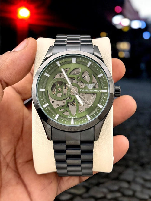 Armani Exchange Skeleton Automatic