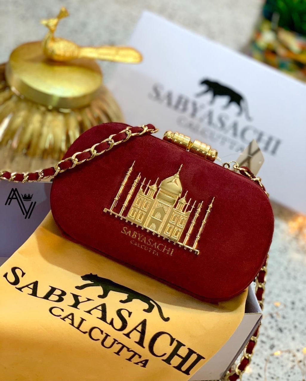 Sabyasachi Taj Clutch